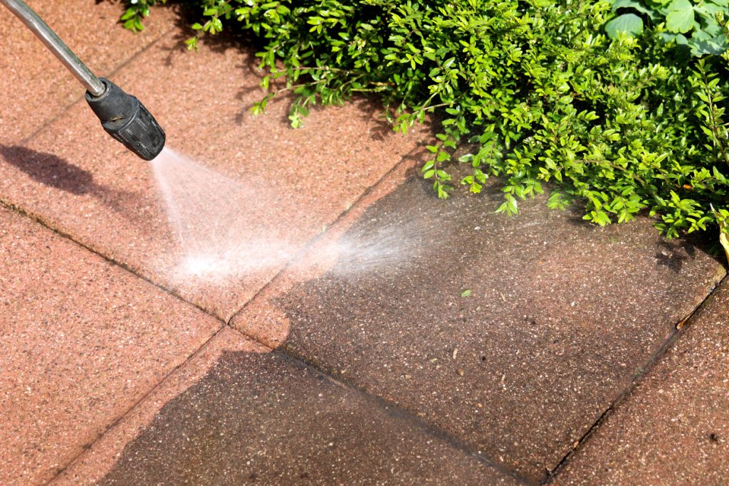 Pressure washing